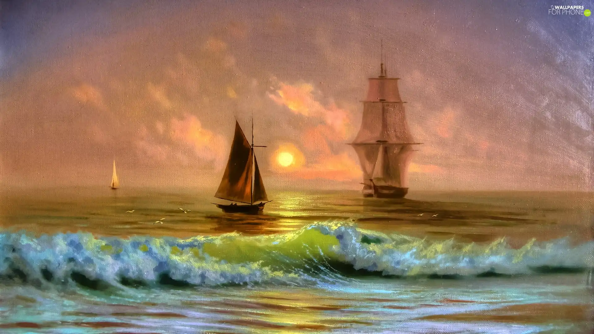 sailboats, picture