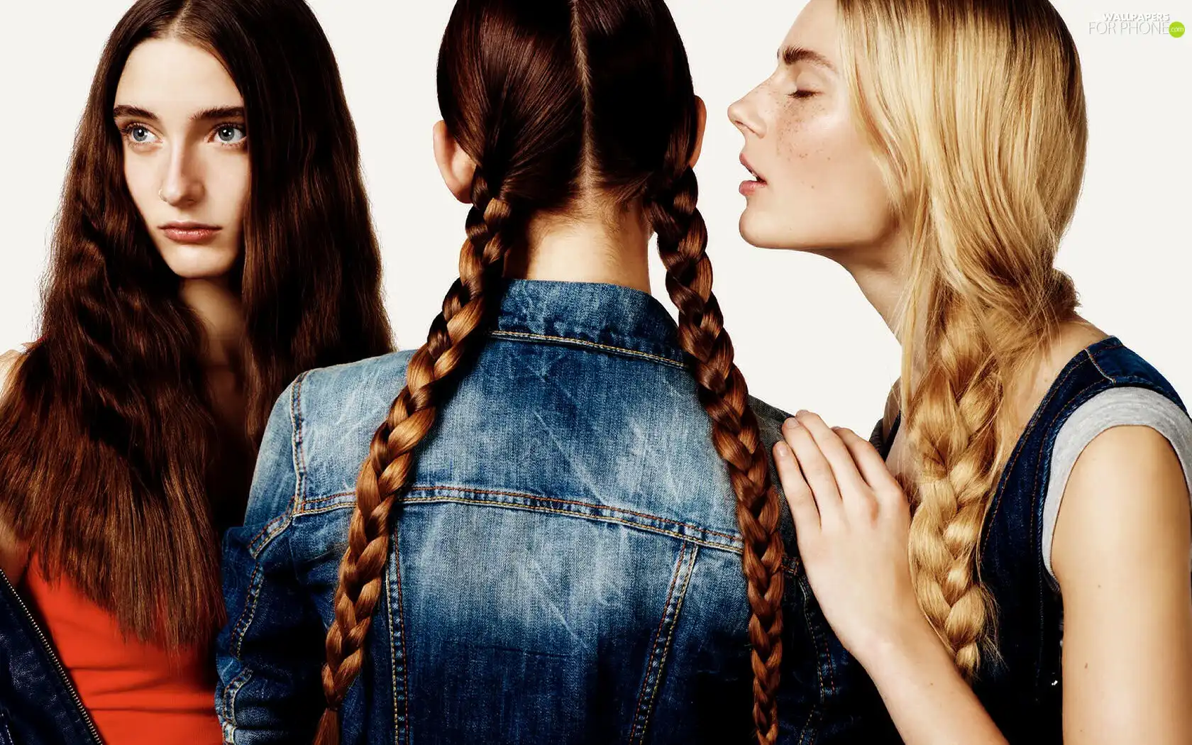 pigtail, Three, Womens