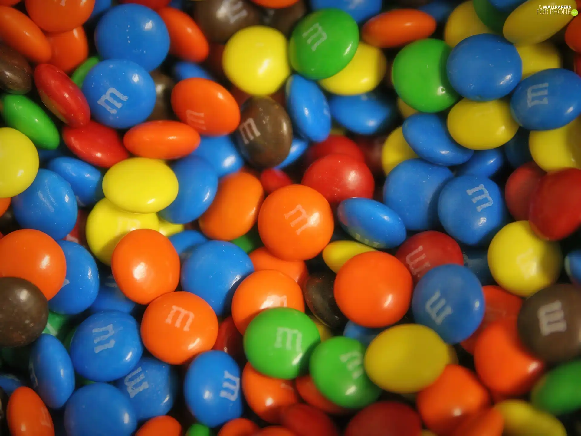 M&M, color, pills