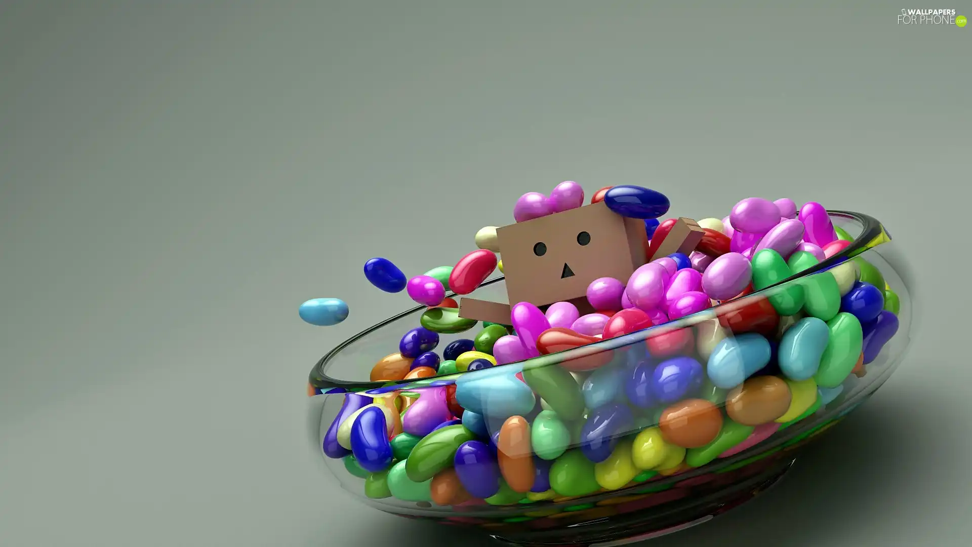 Danbo, color, pills, salad-bowl