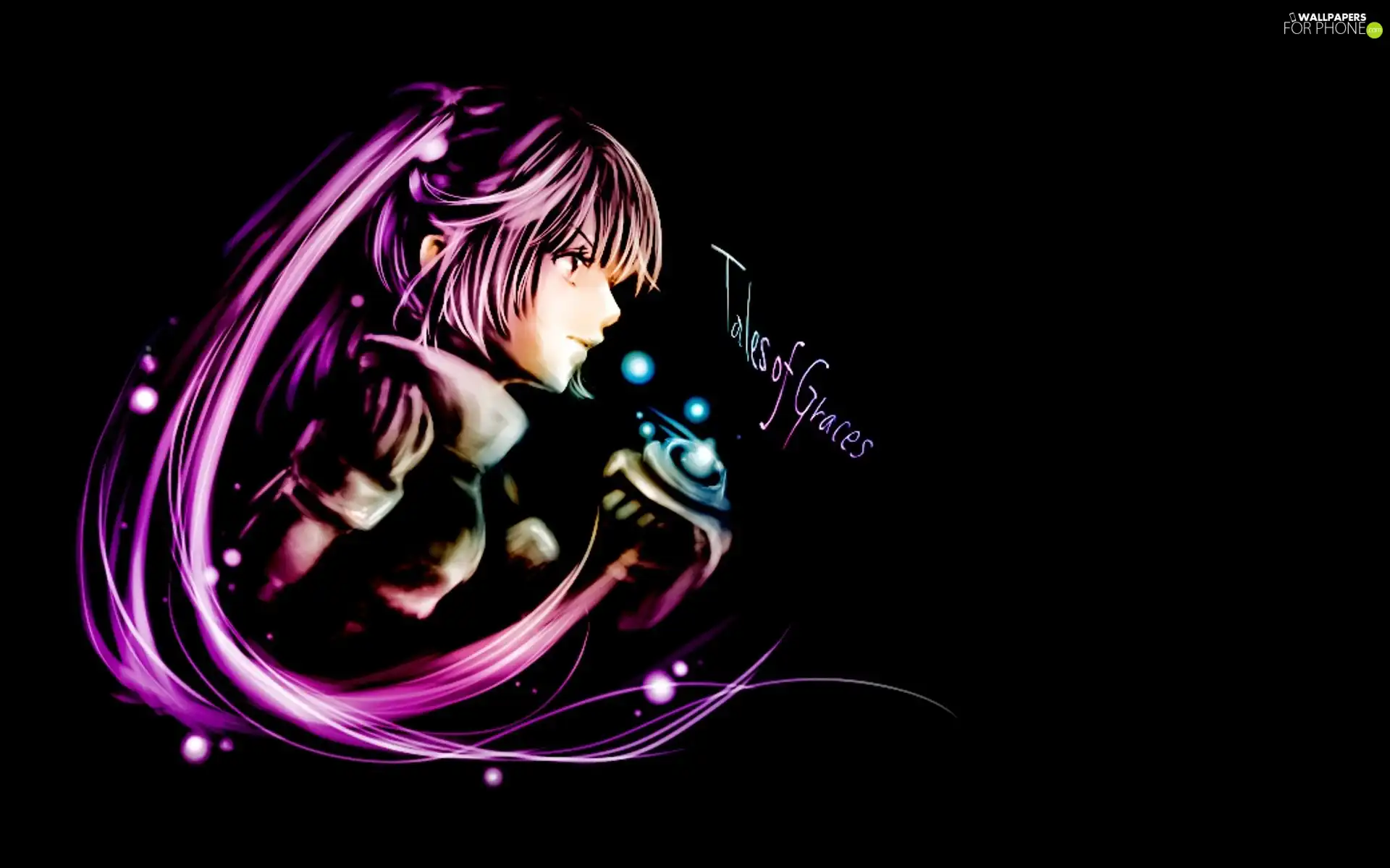 Pink, Hair, Computer, girl, graphics