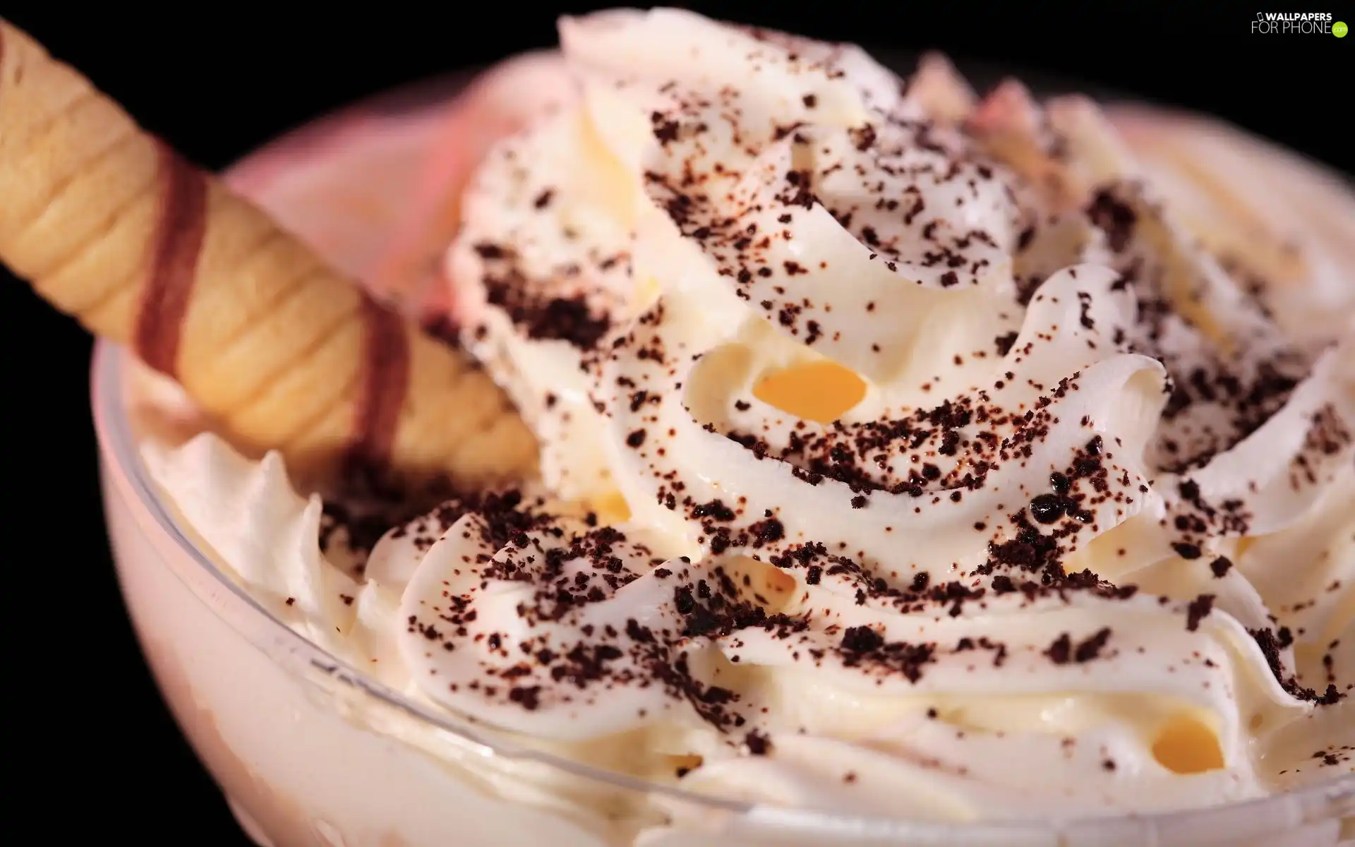 Pipe, whipped, cream