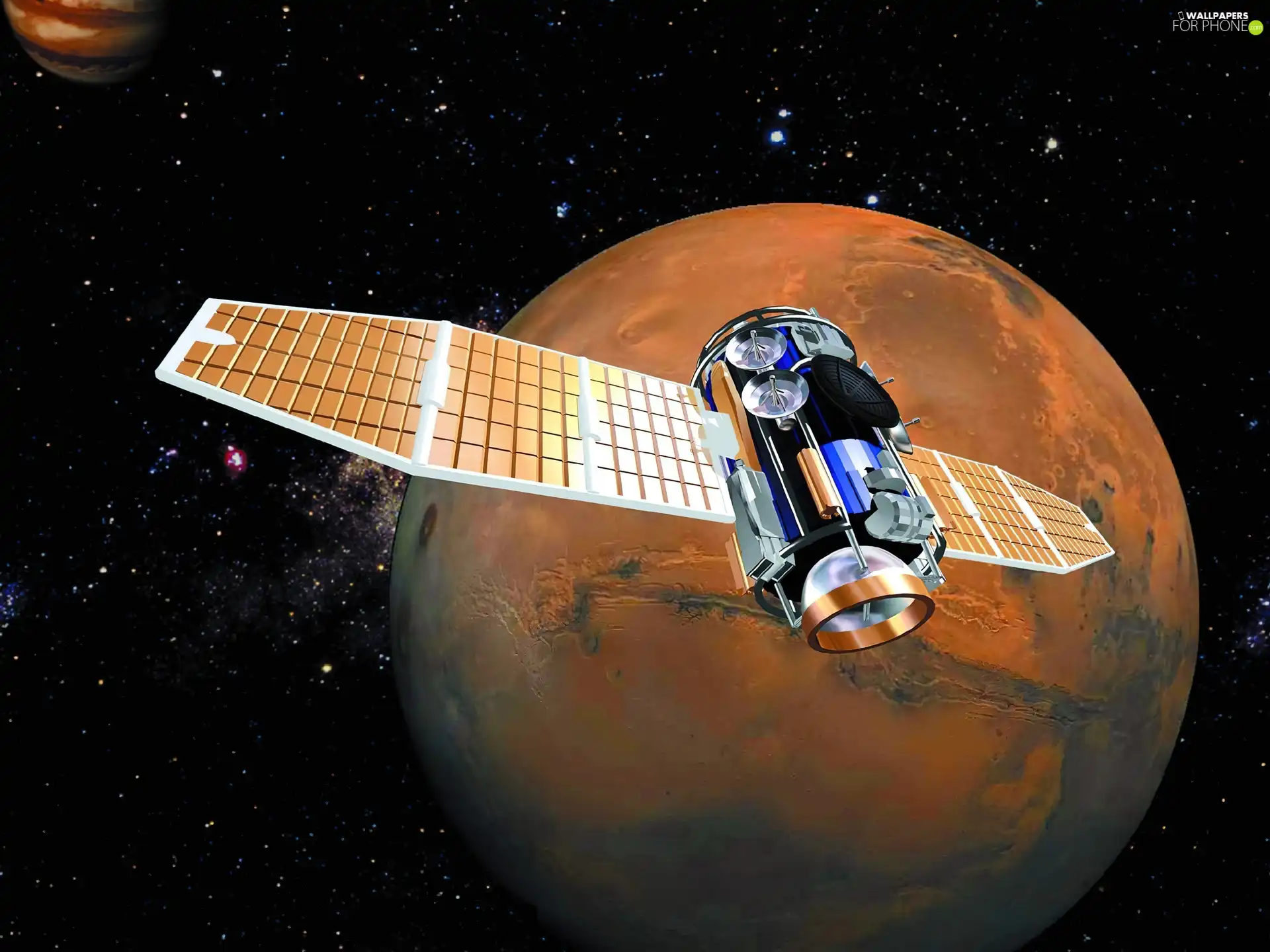 satellite, Planet