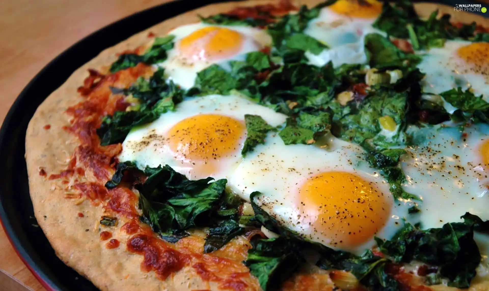 planted, pizza, eggs