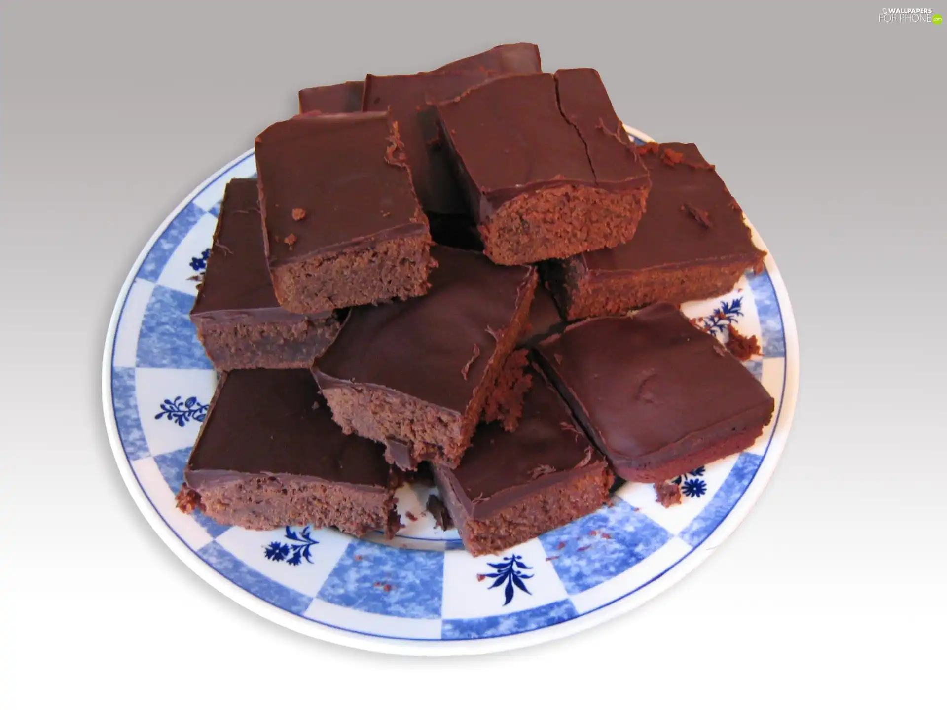 plate, cuts, cakes