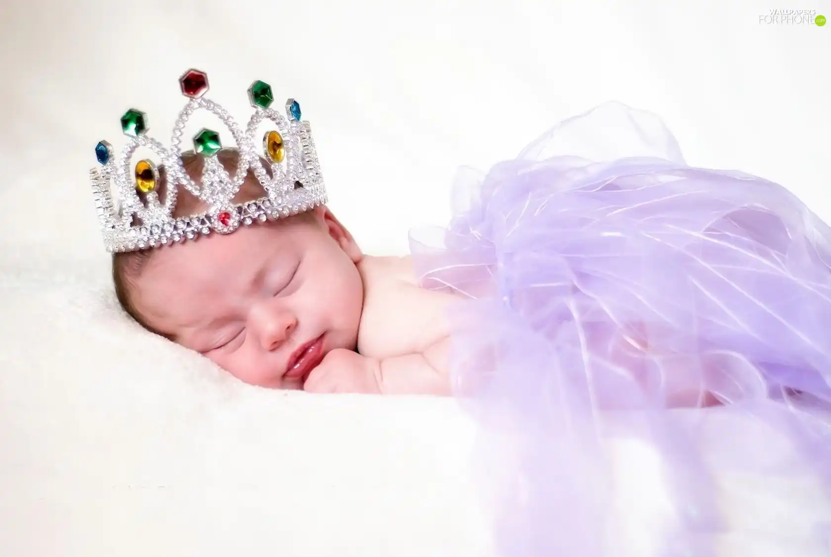 small, girl, Princess, the sleeping