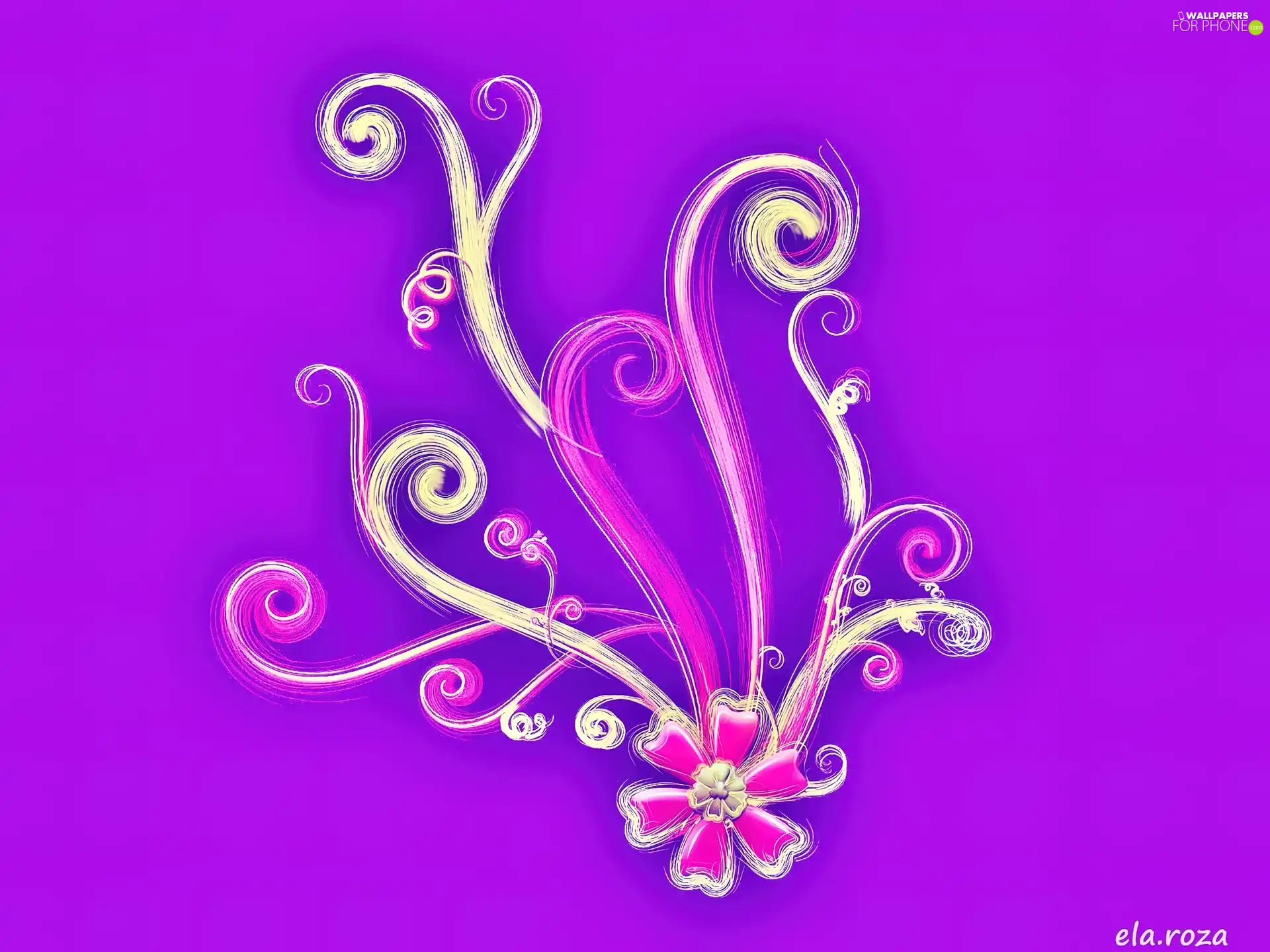 texture, flourishes, purple, Esa