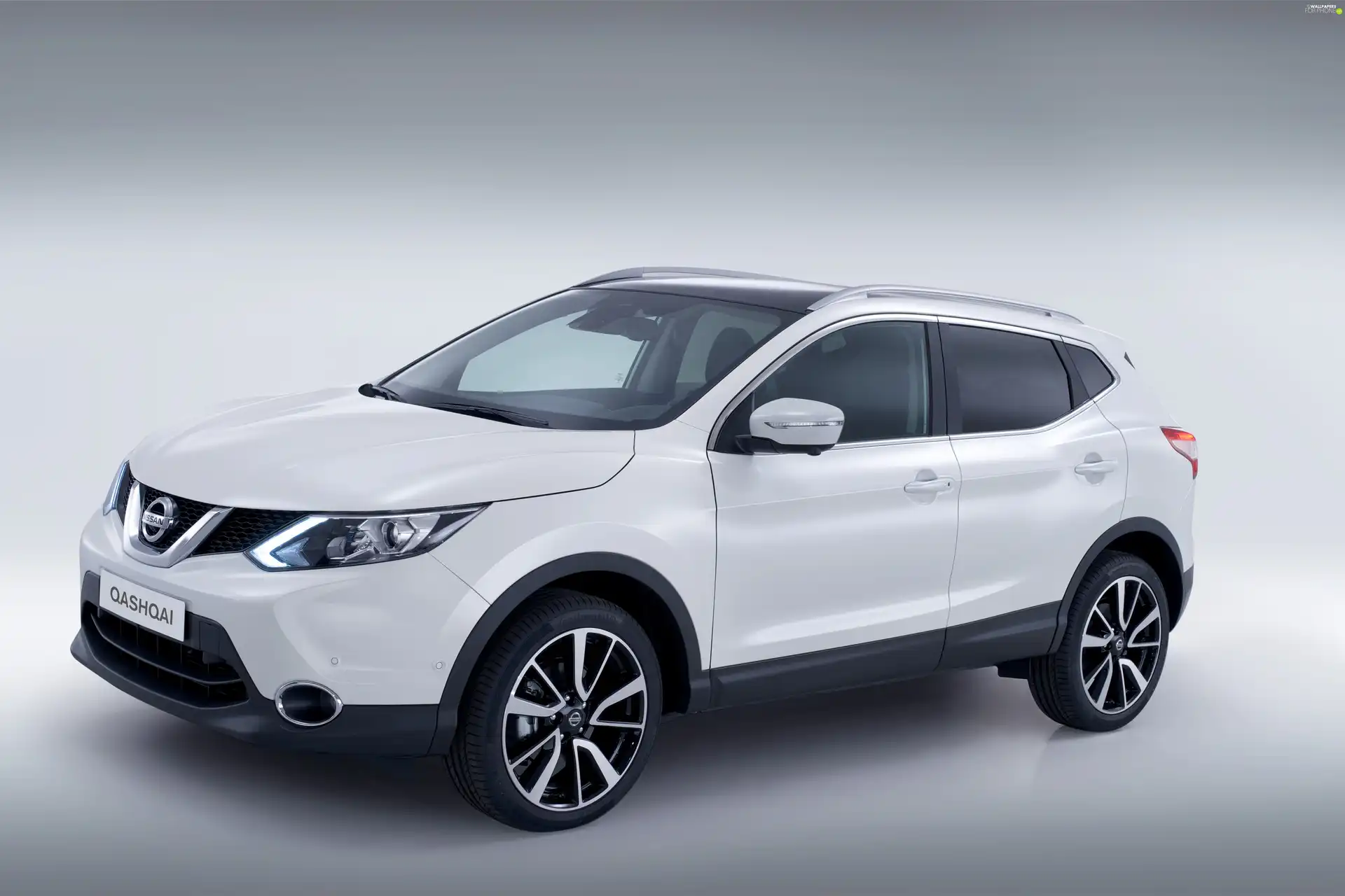 Qashqai, White, Nissan