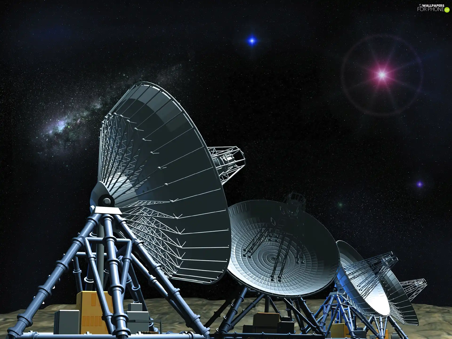 Radars, Universe, star