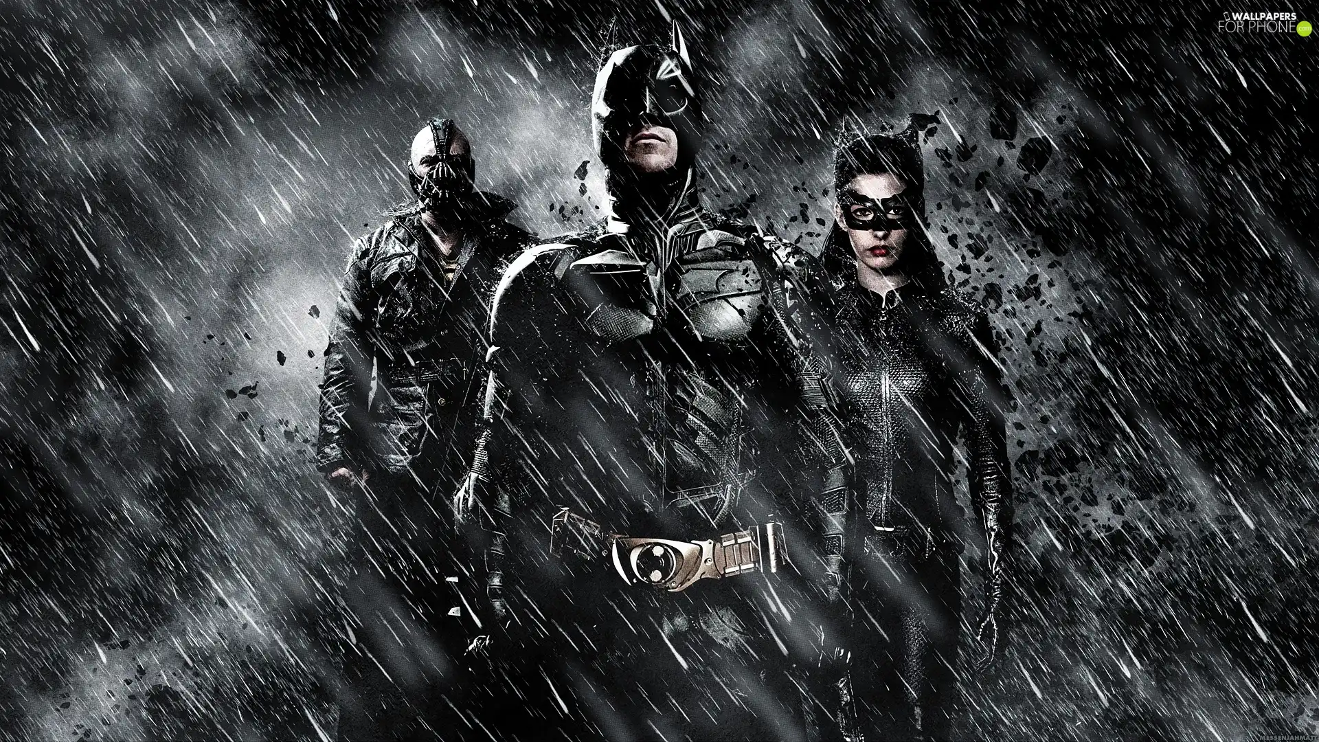Batman Dark Knight, Rain
