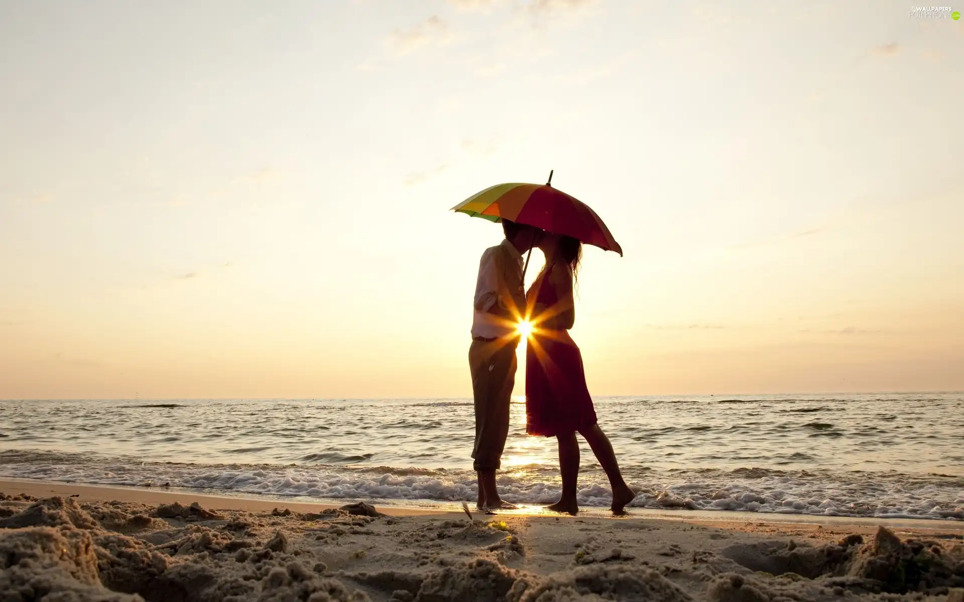 Beaches, Love, rays, sun, sea, Steam