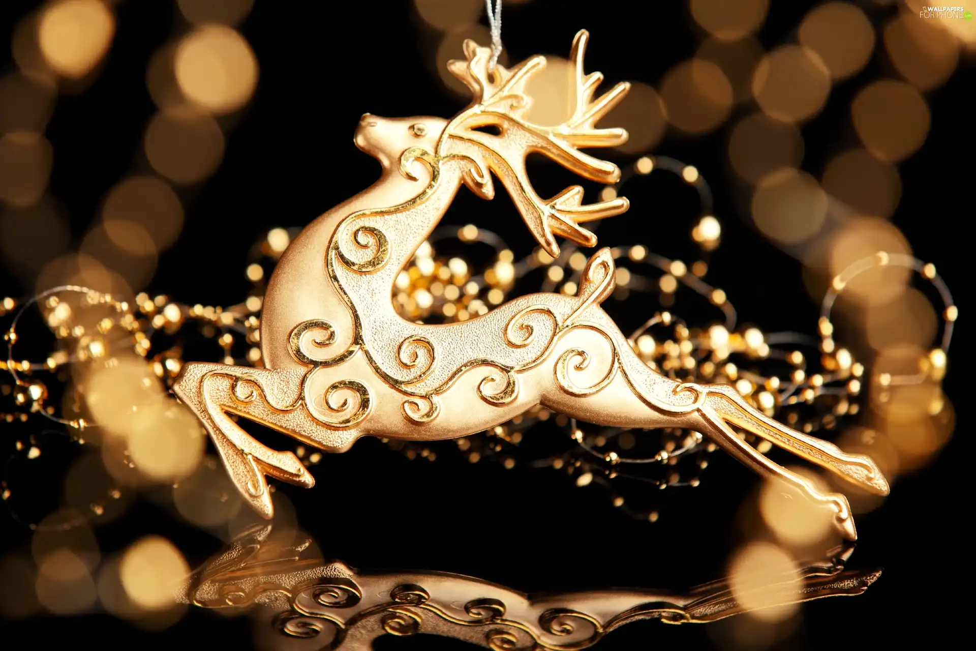 reindeer, Christmas, ornamentation