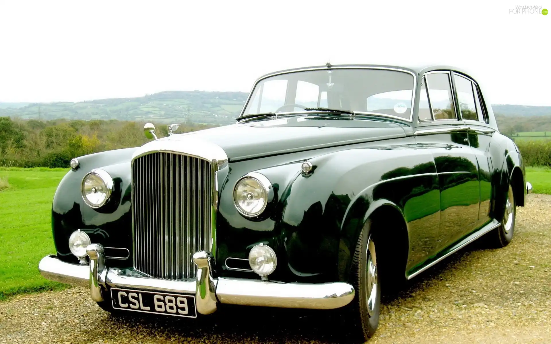 Retro, Green, Bentley