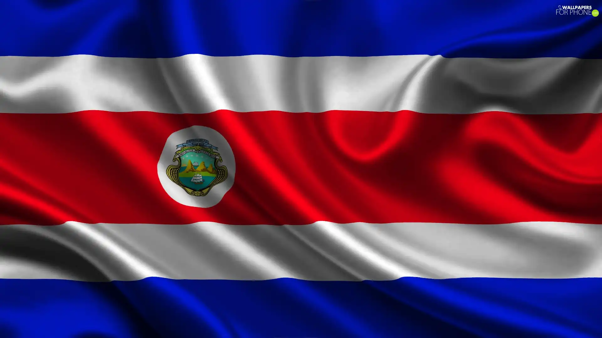 flag, Costa Rica