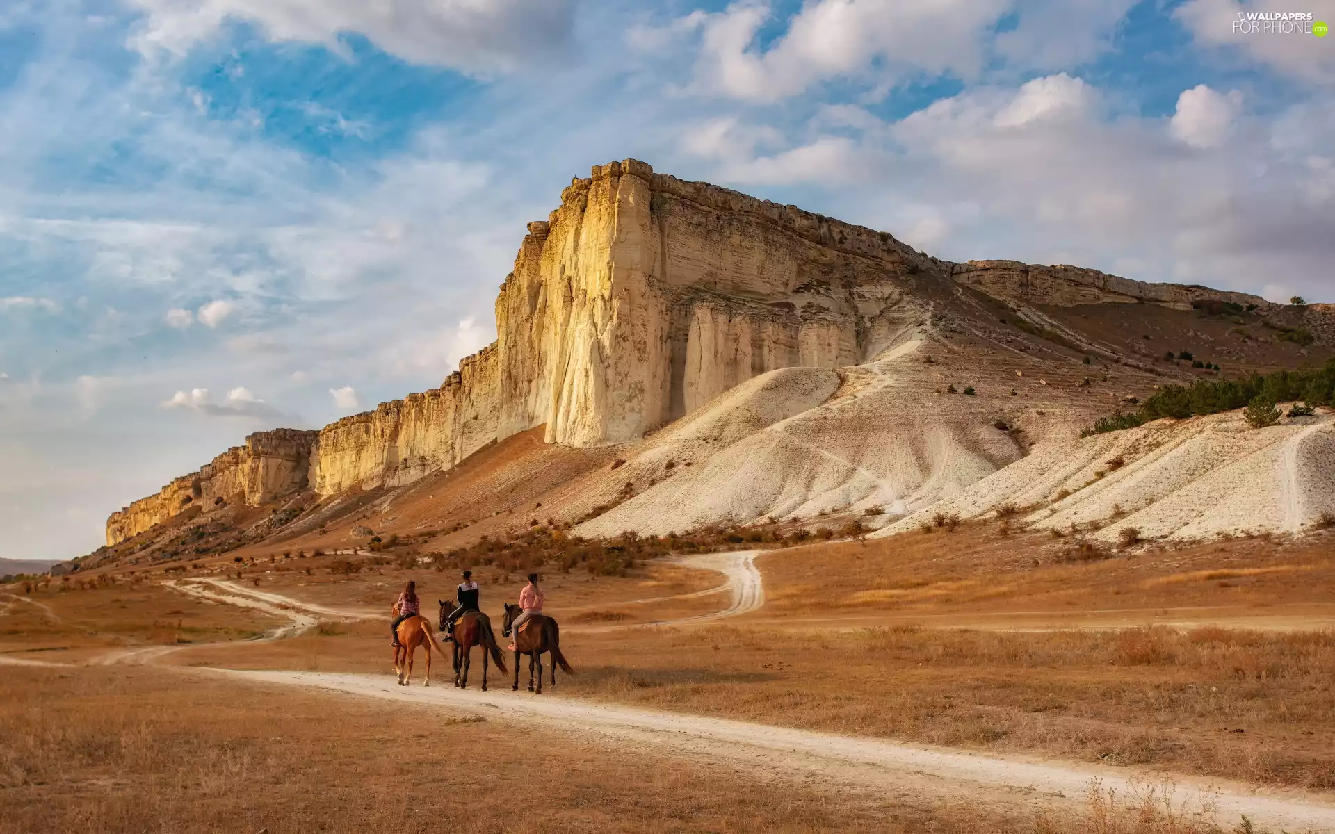 Womens, riders, Way, bloodstock, mountains