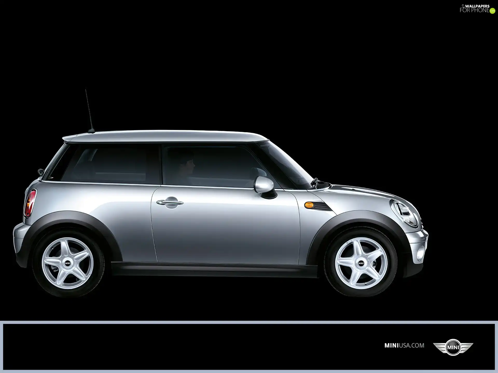 profile, Mini Cooper, right