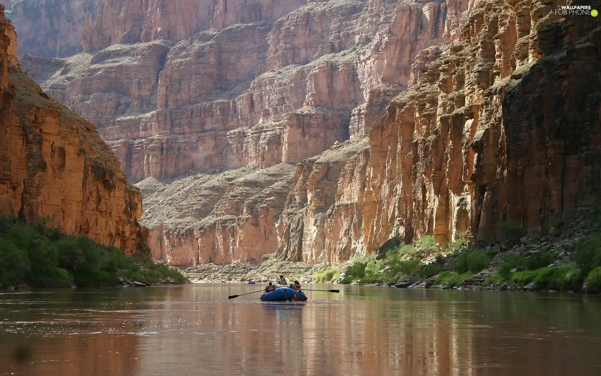 River, large, canyon