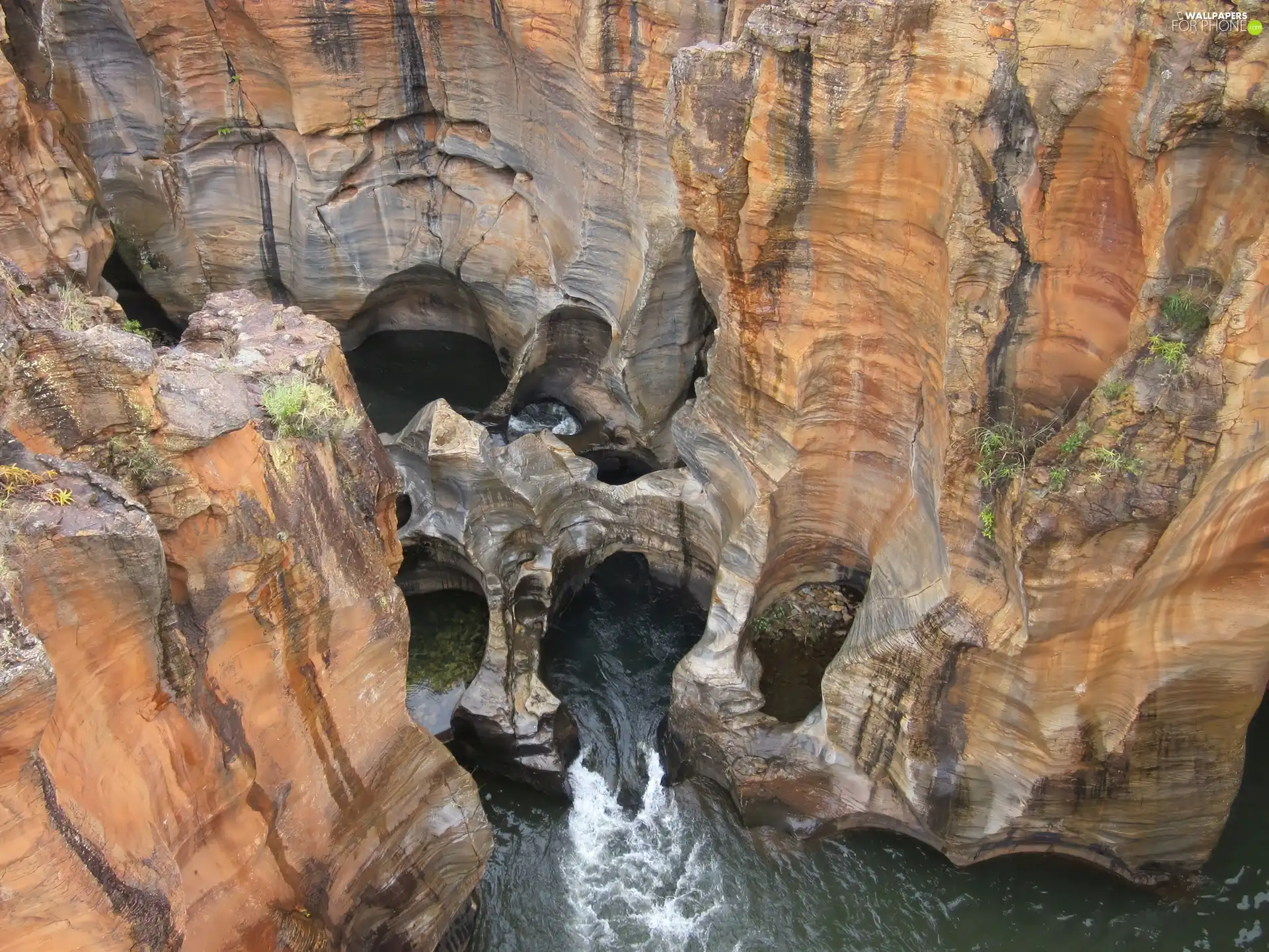 canyon, River