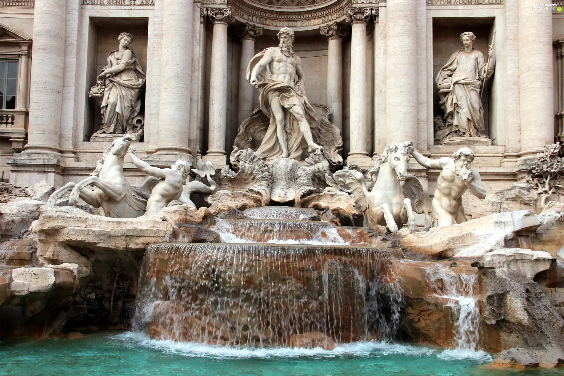 Sights, Fontanna Di Trevi, Rome