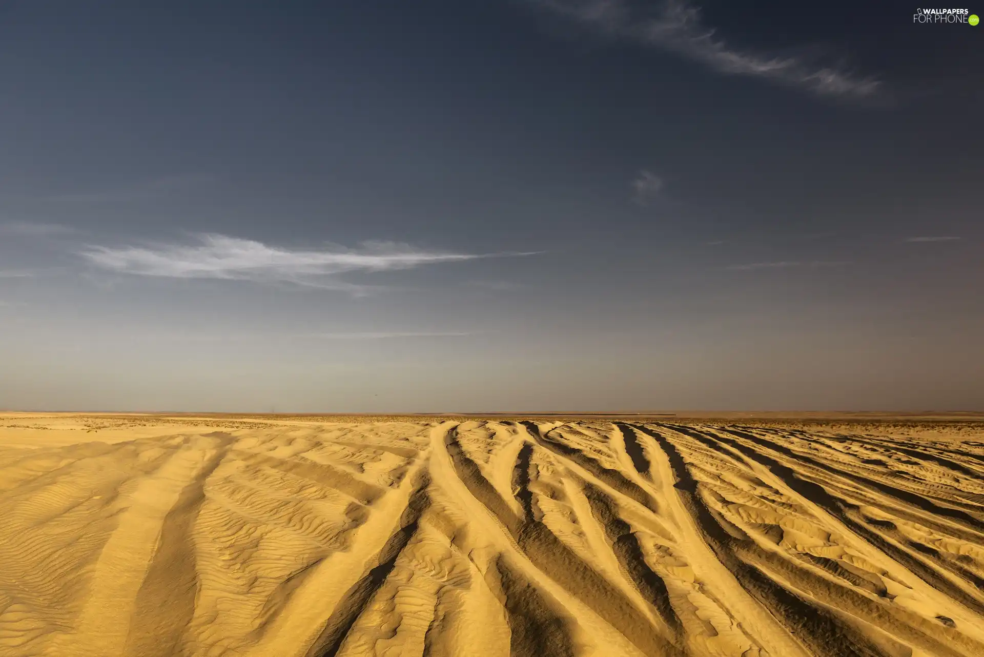 Sky, Desert, Sahara, Sand