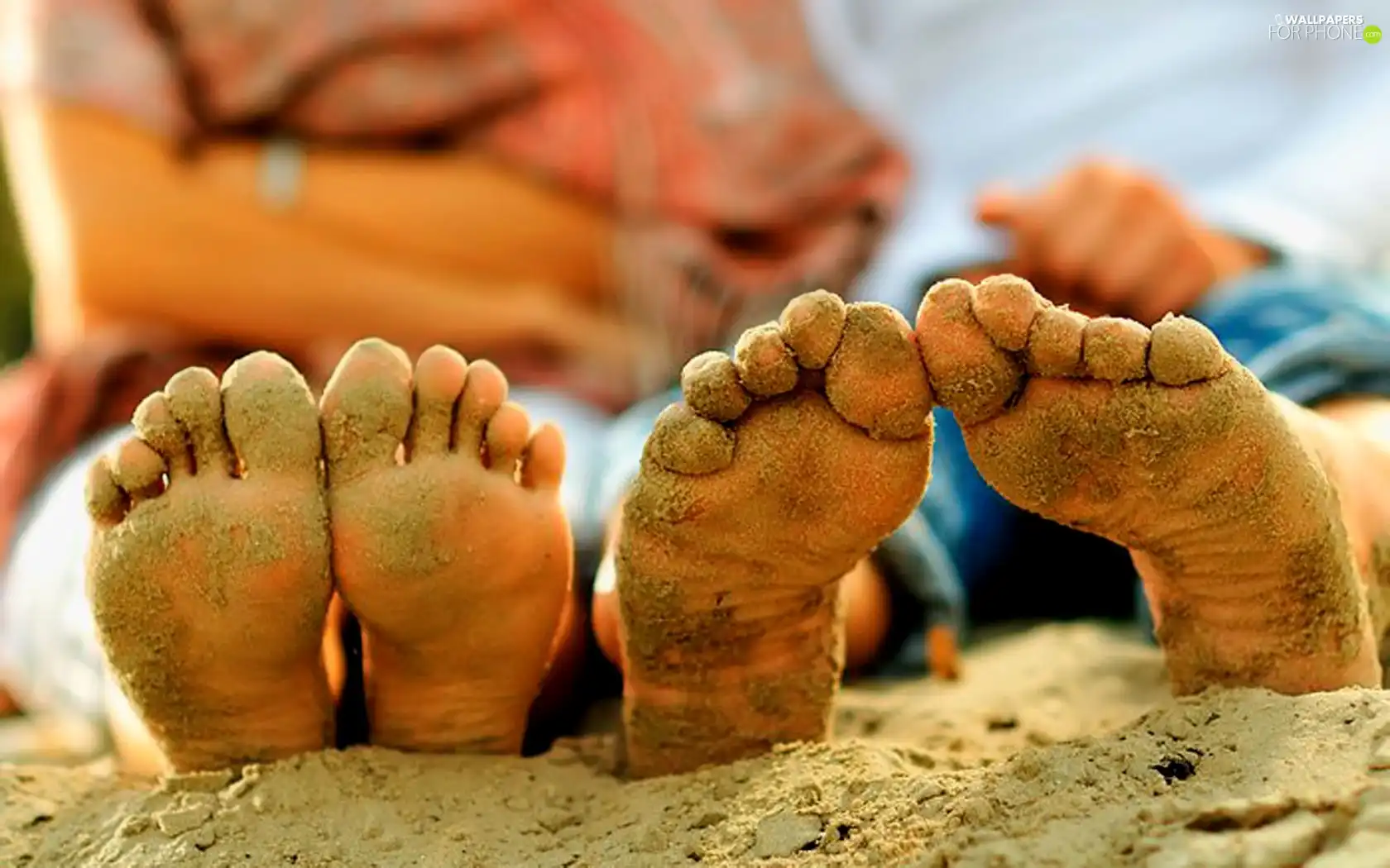 Foot, Sand