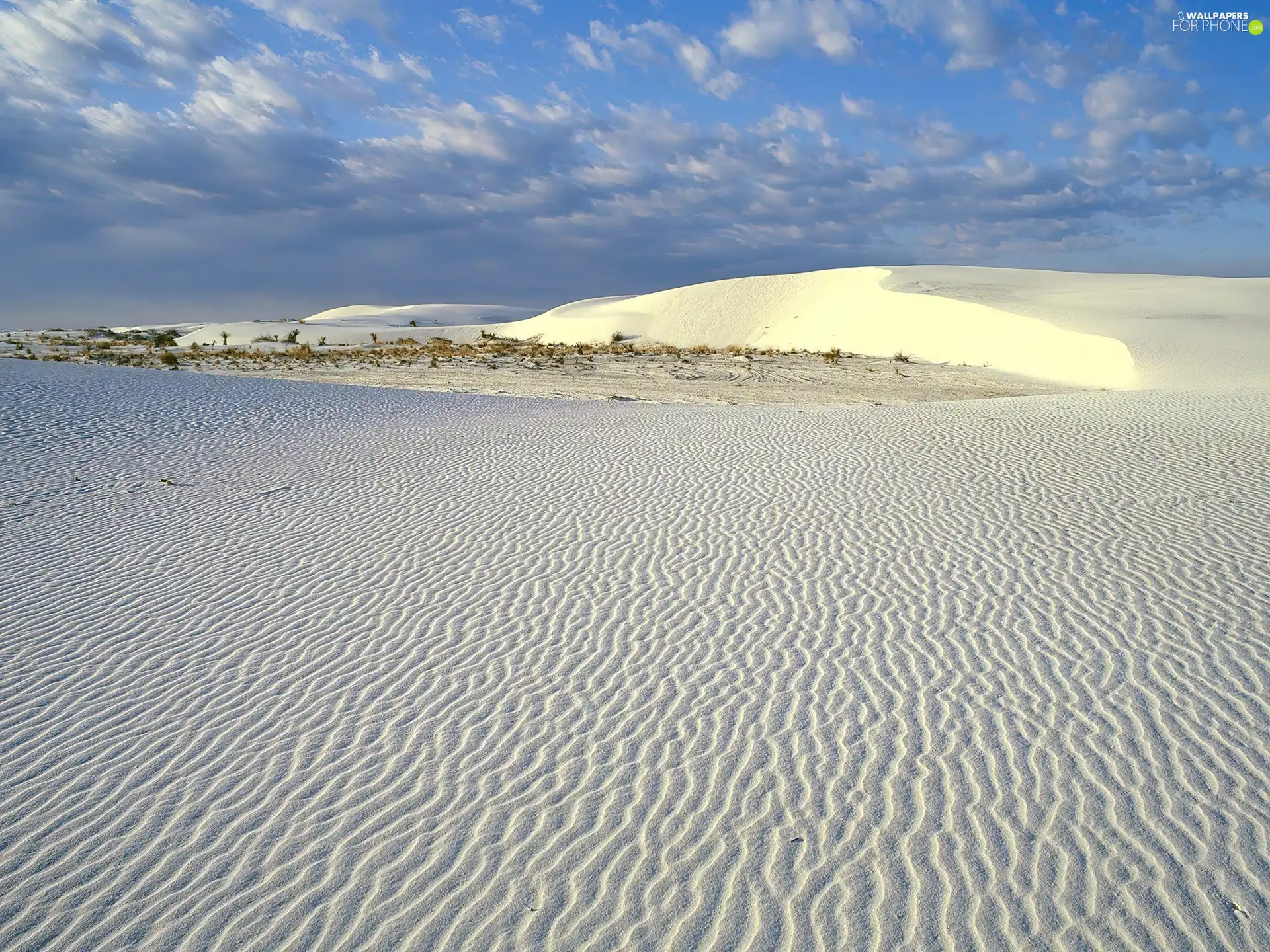 Sand, Desert, White