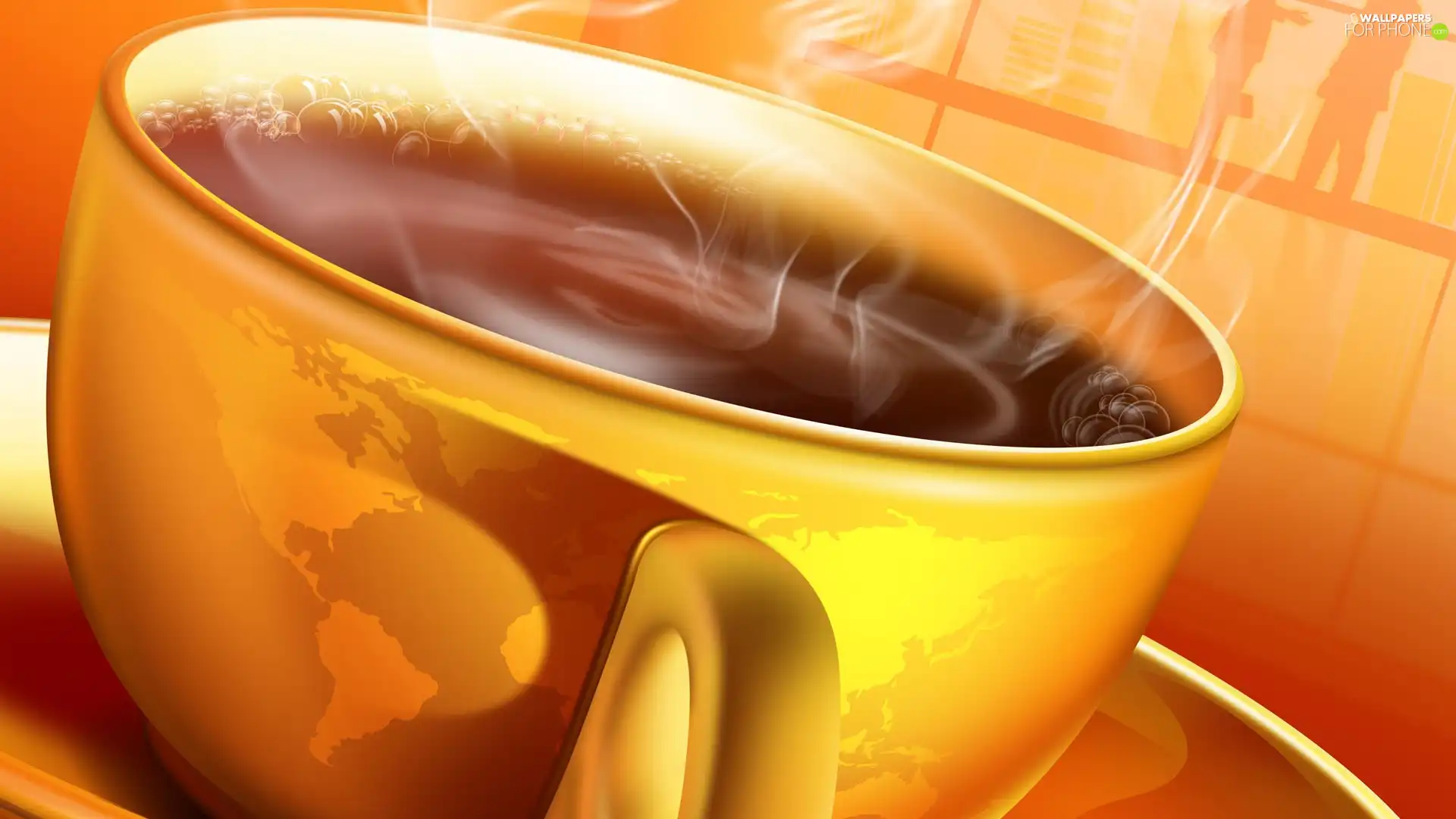 saucer, cup, coffee