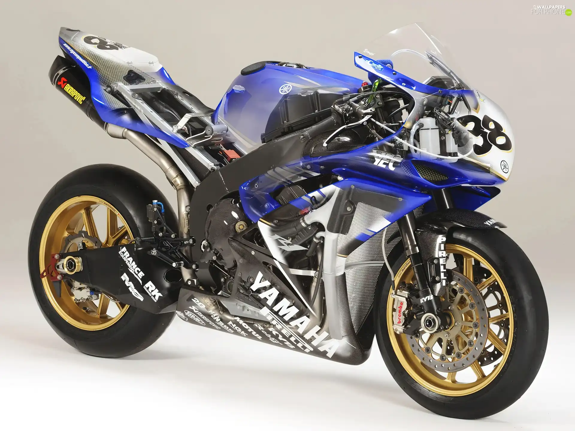 Yamaha YZF R1, section