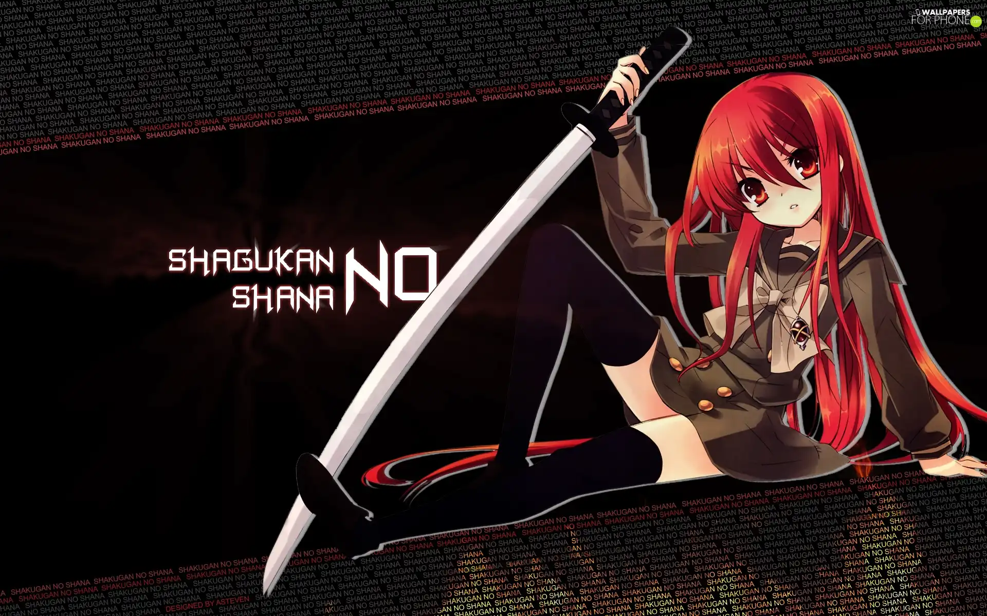 text, Shakugan No Shana