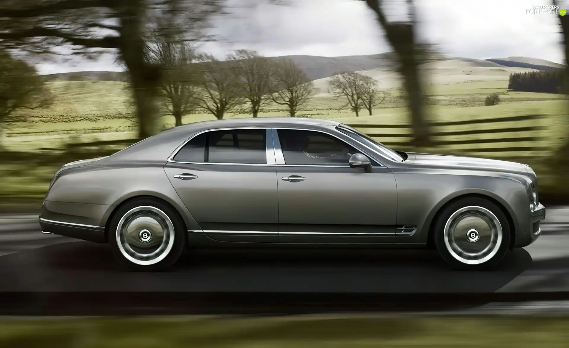 Bentley Mulsanne, right, side