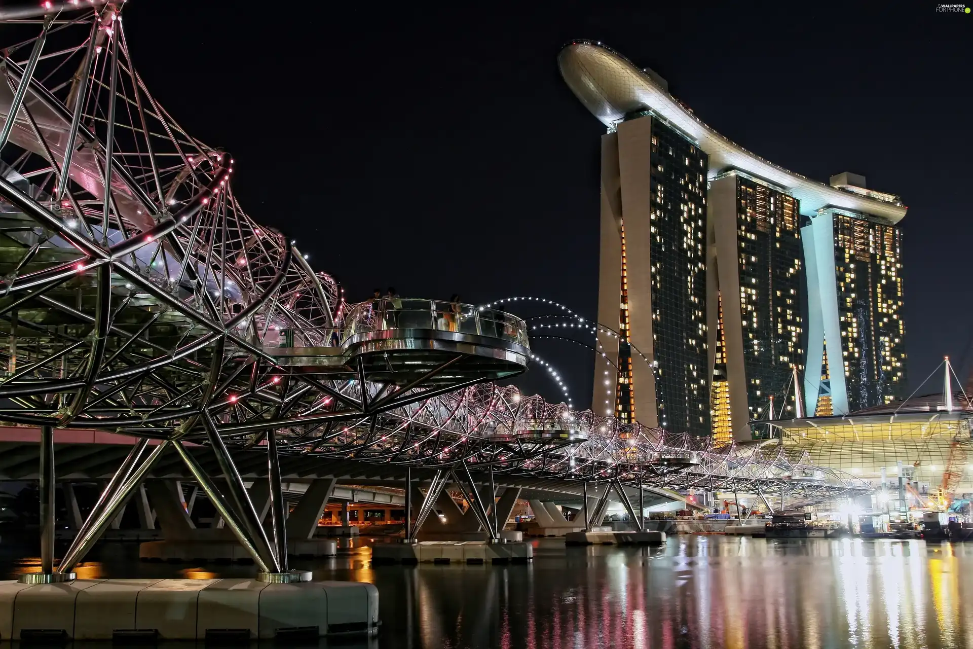 bridge, Singapur