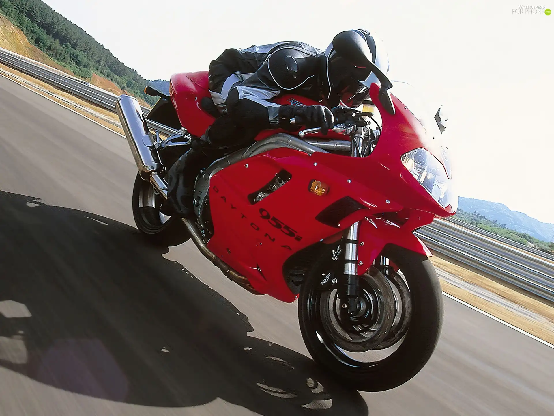 Triumph Daytona 955i, an, sitting, Overlay