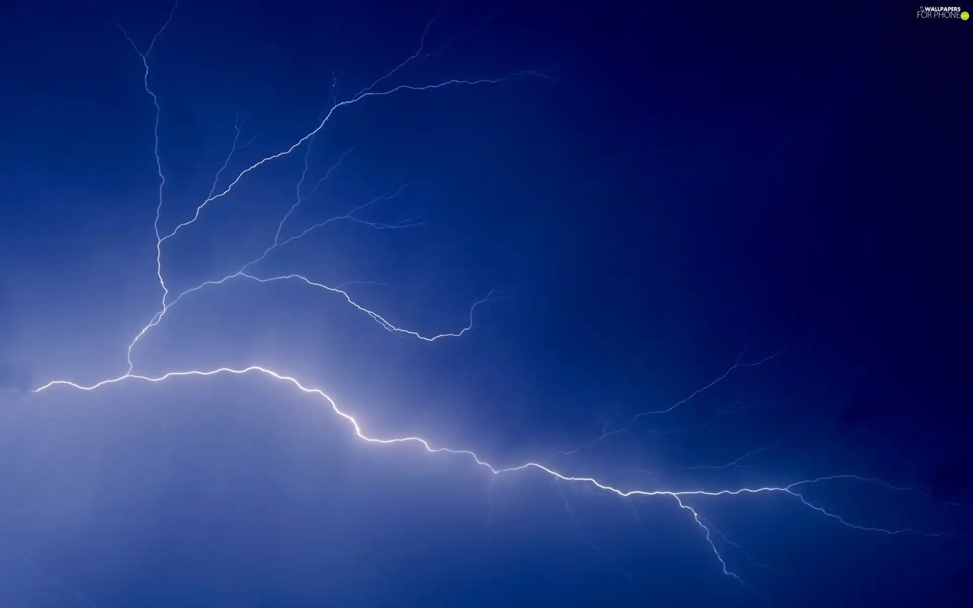 Sky, lightning, dark
