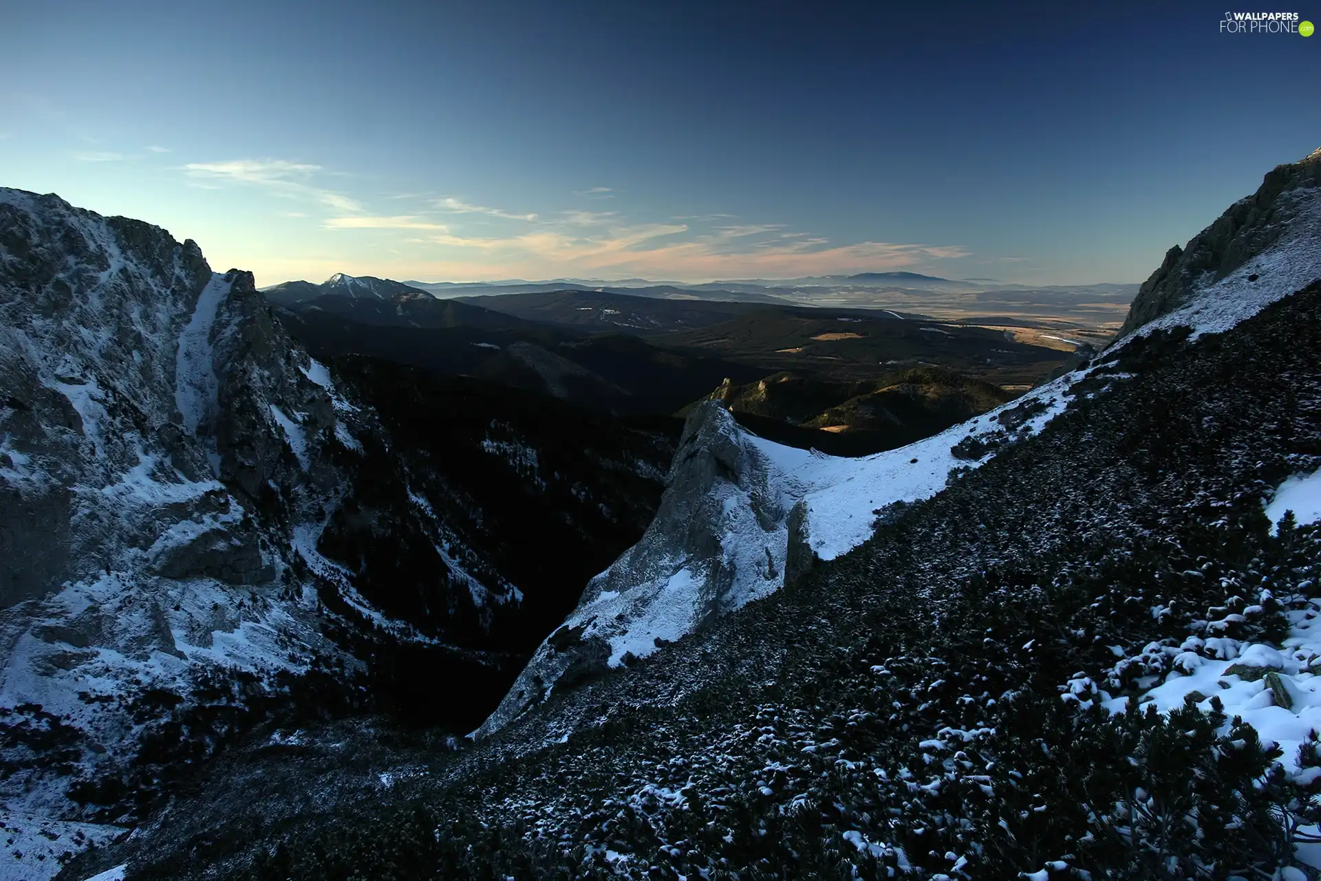 Mountains, Sky