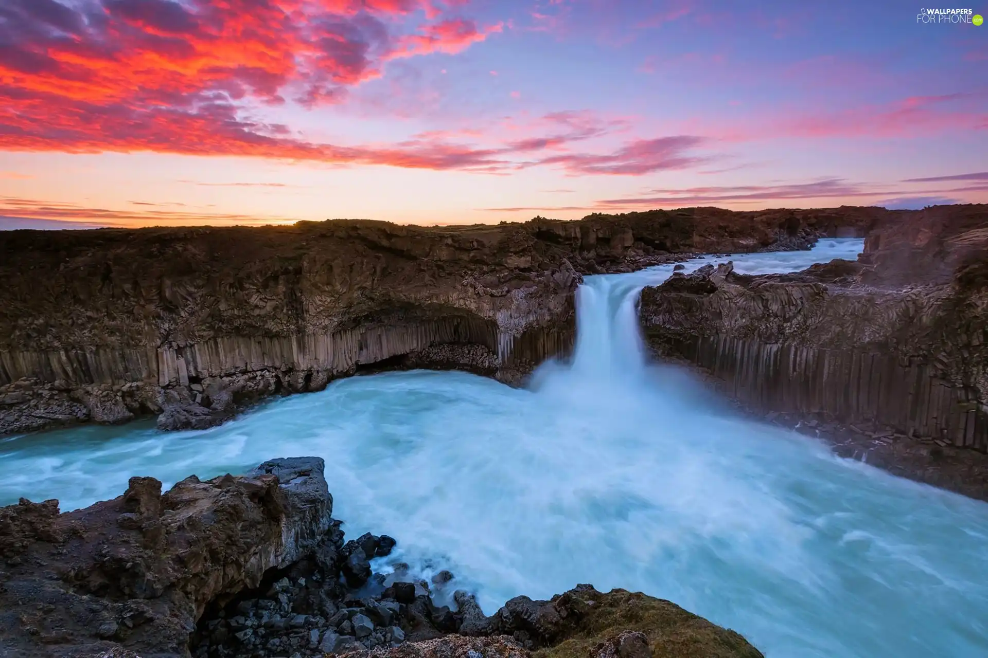 Sky, River, rocks