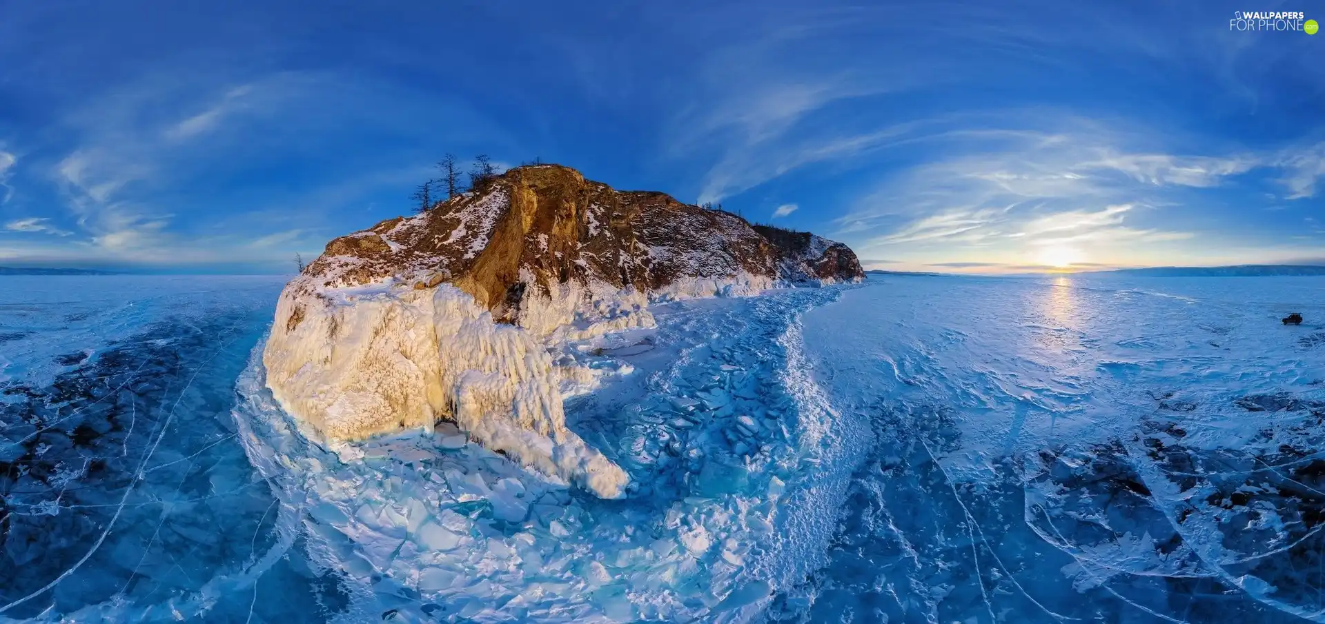 Sky, Island, sea