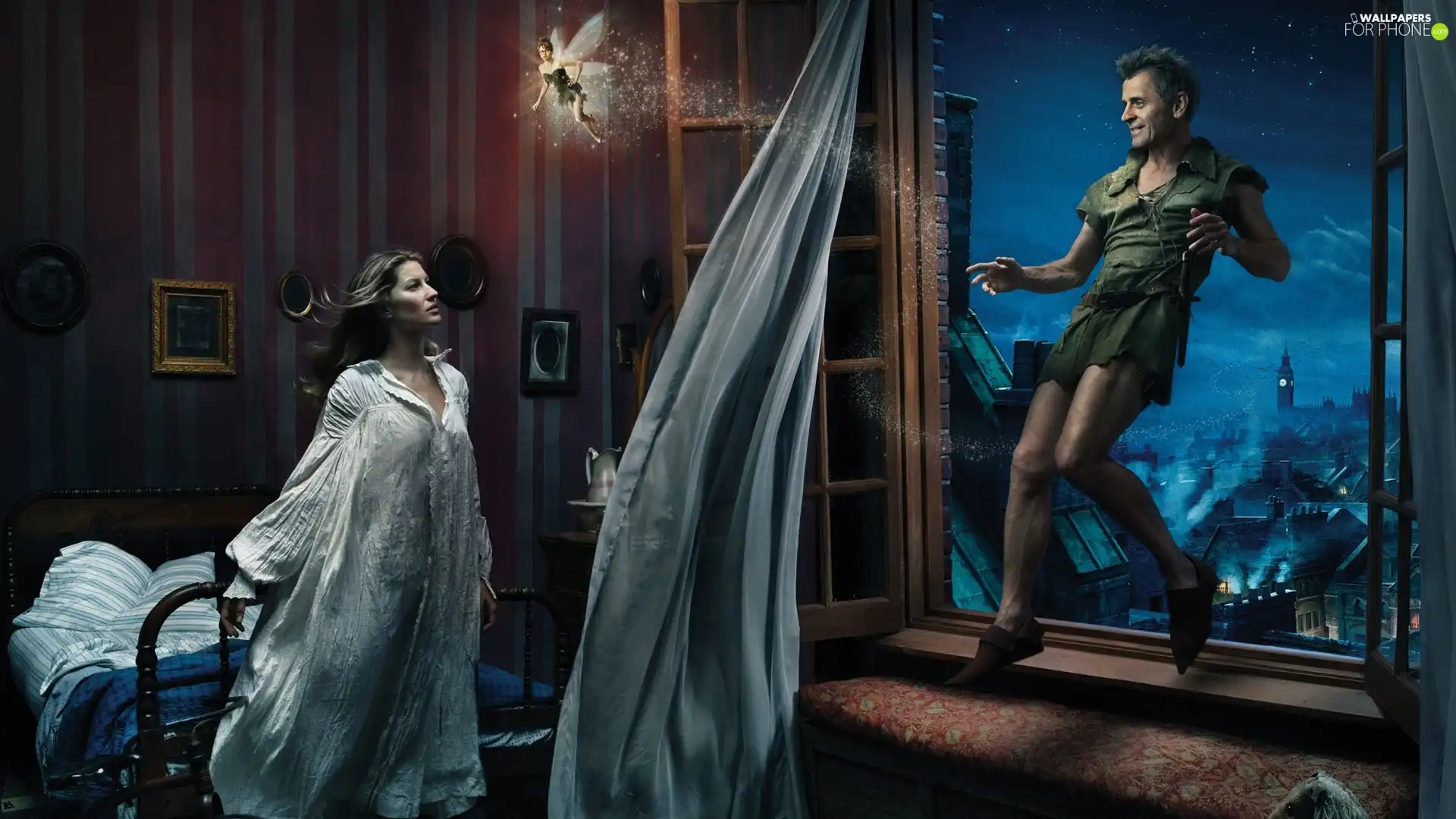 Peter Pan, Women, skylight
