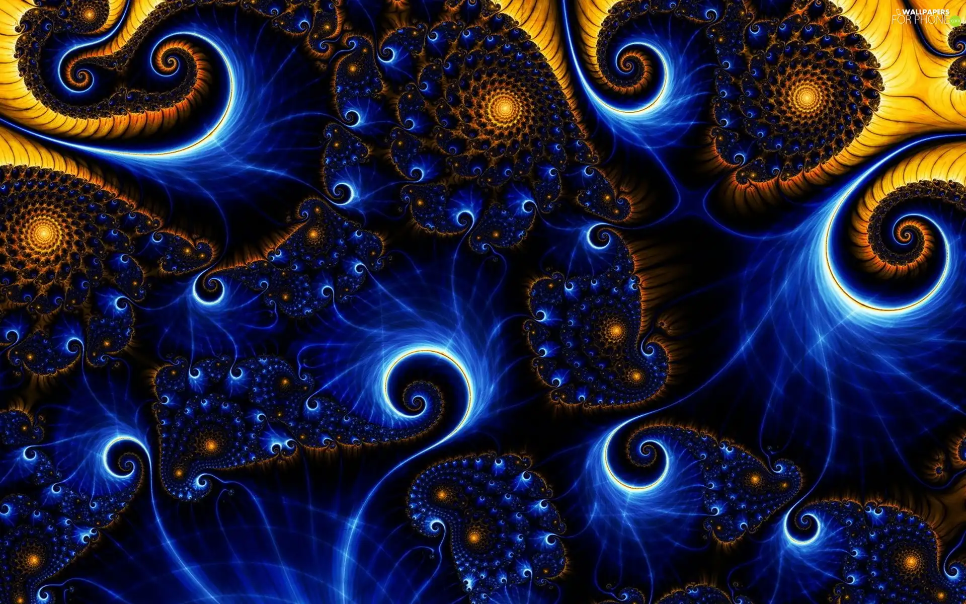Snails, graphics, Fraktal