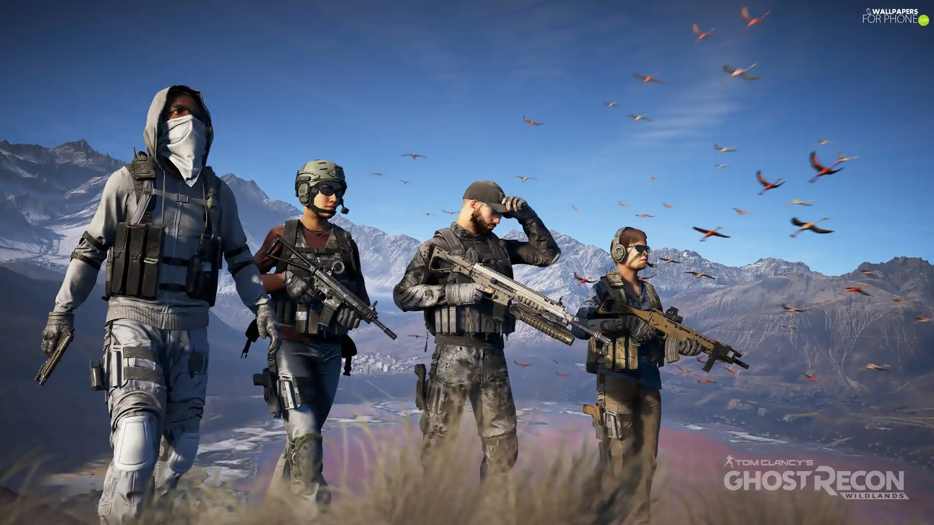 Tom Clancys Ghost Recon : Wildlands, soldiers