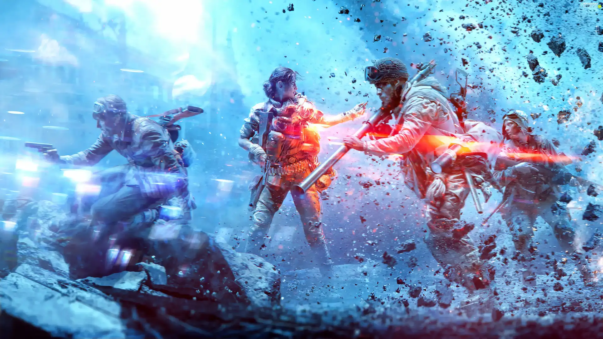 game, soldiers, Soldiering, Battlefield 5