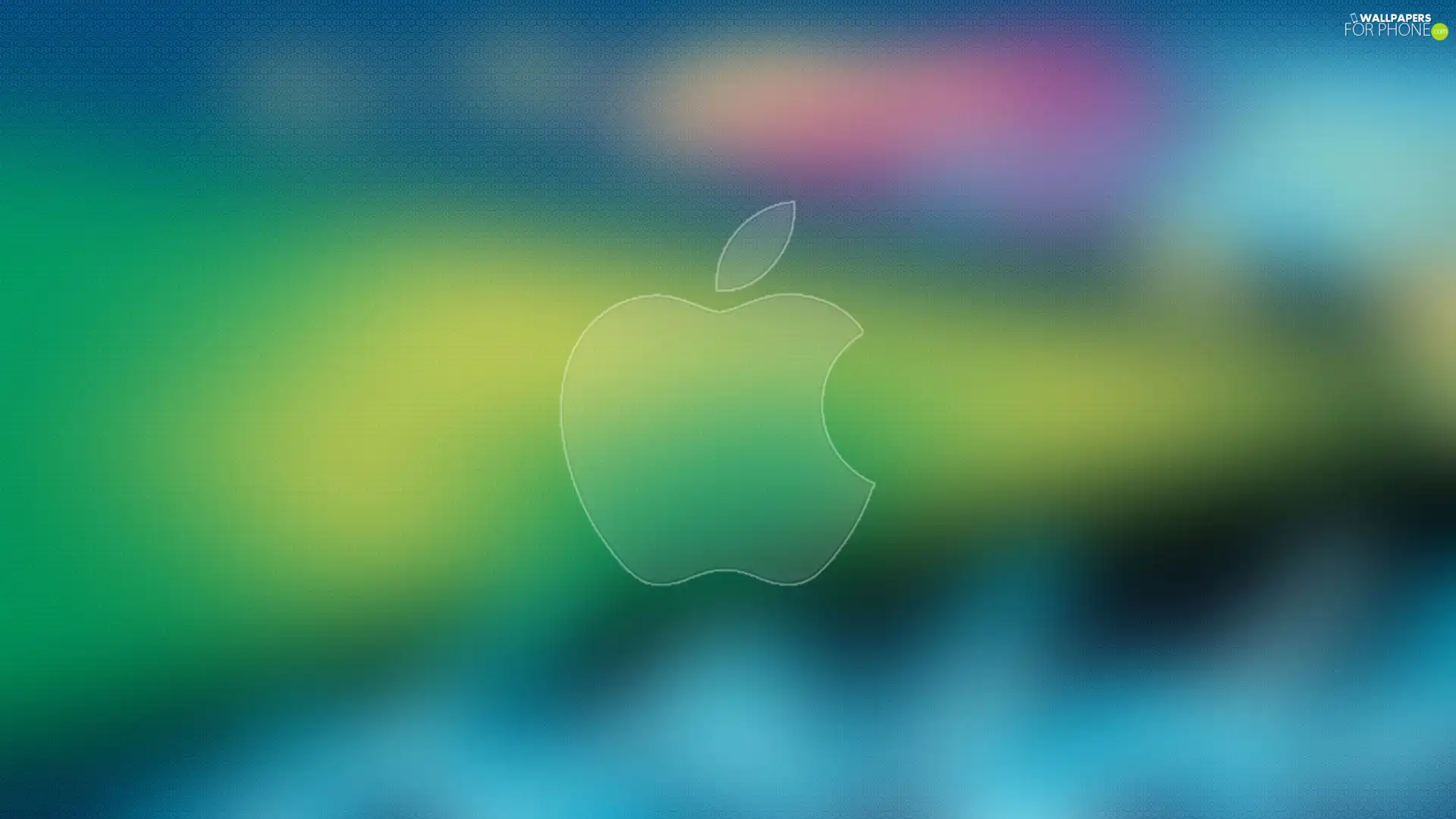 space, Apple, fuzzy