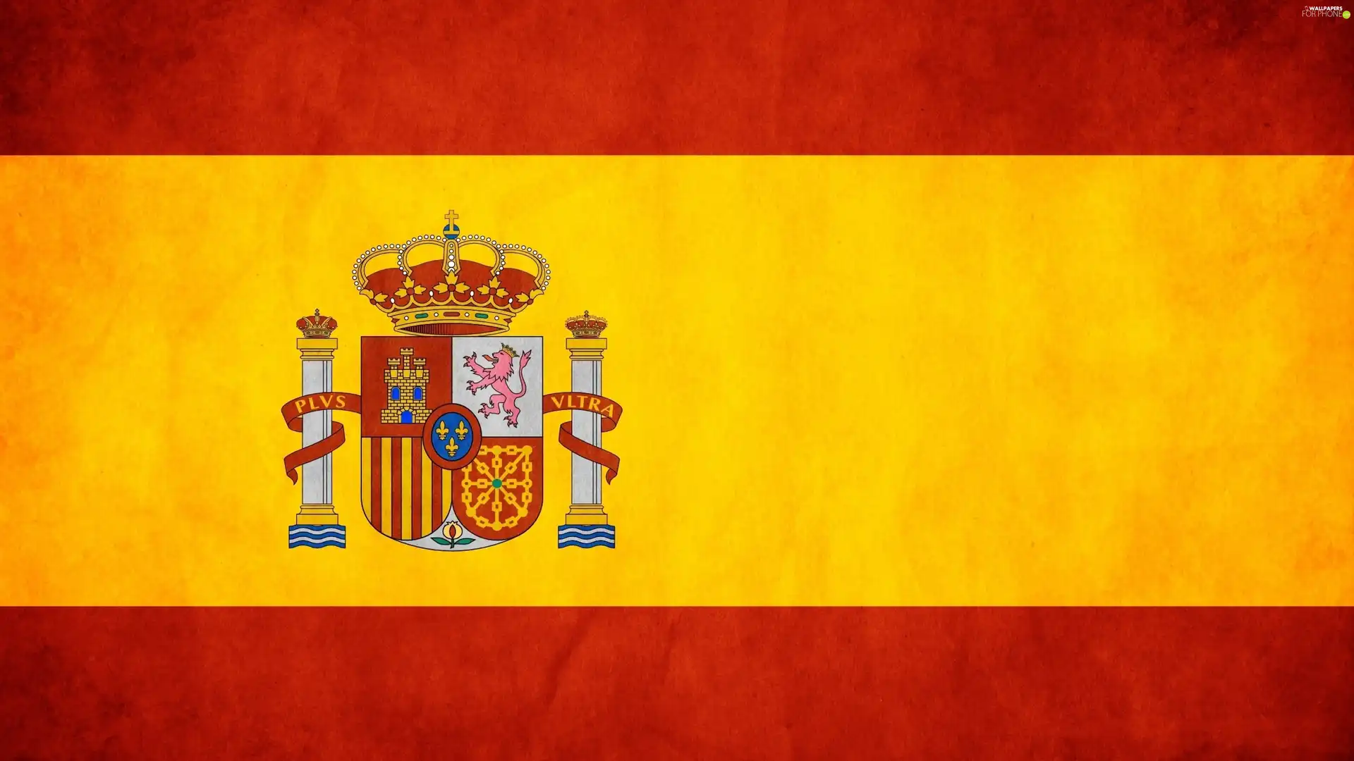 flag, spain