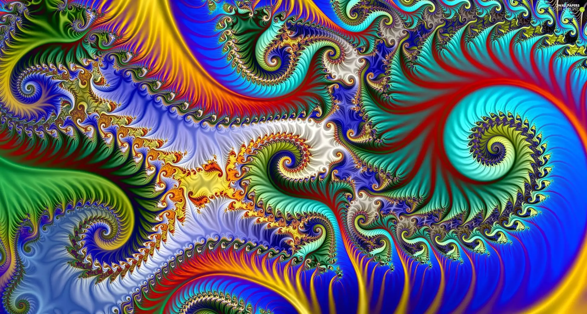 spirals, Fraktal, color