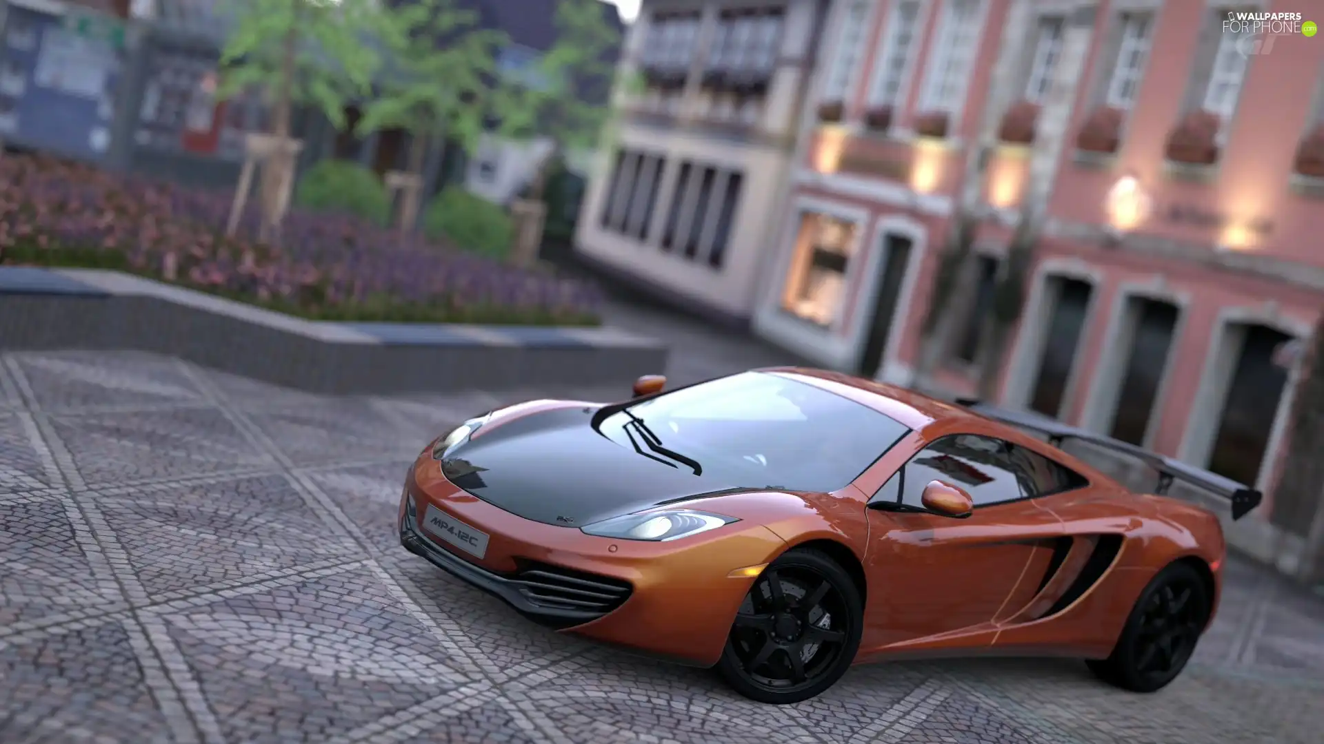 McLaren MP4-12C, square
