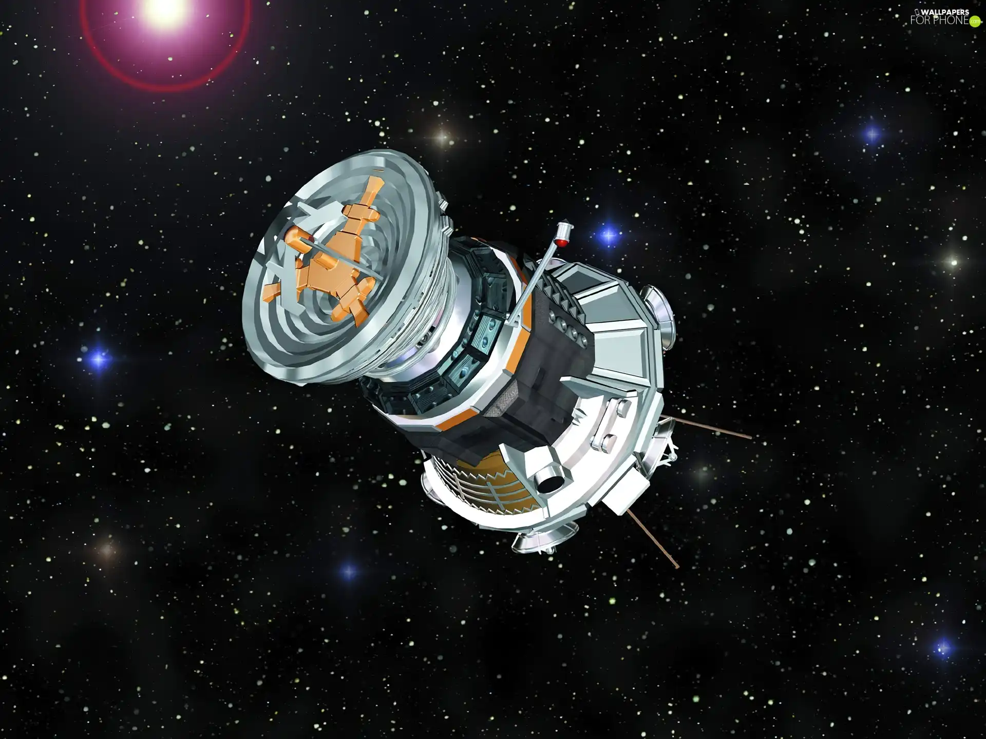 star, Universe, satellite