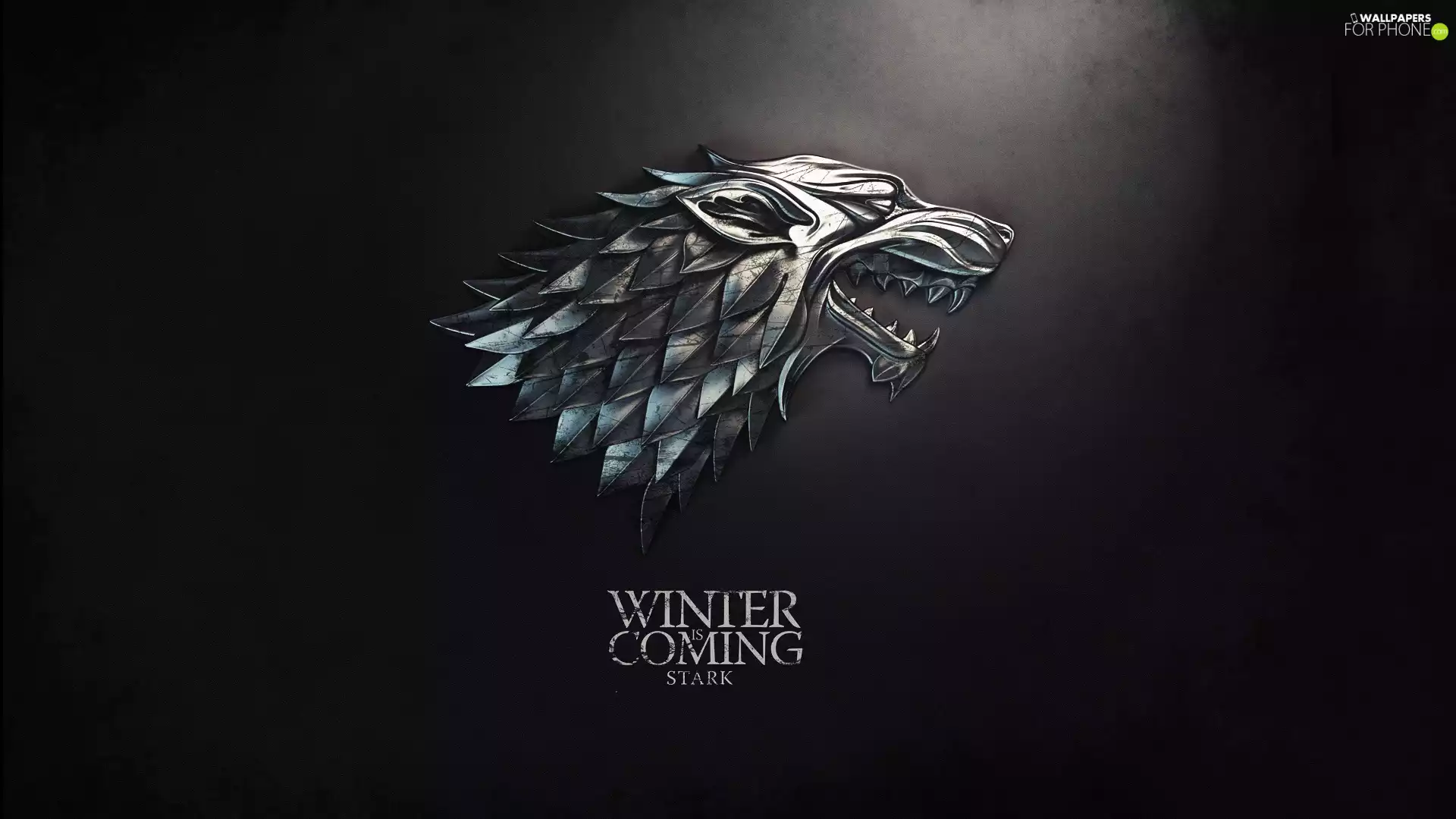 escutcheon, Game of Thrones, Motto, House Stark, Wolf, Game Of Thrones
