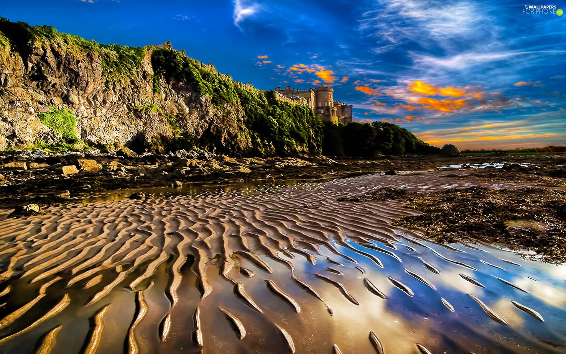 Beaches, rocks, Stones, coast