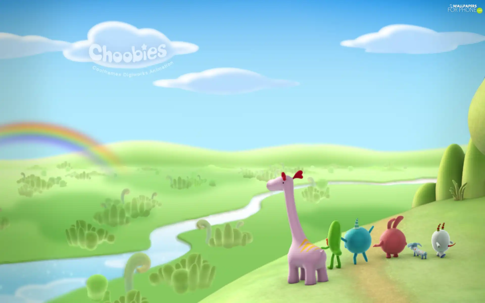 animals, stream, story, Great Rainbows