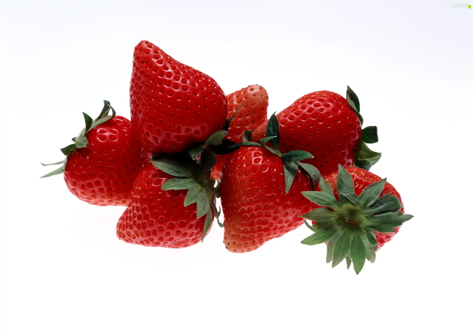 Mature, strawberries