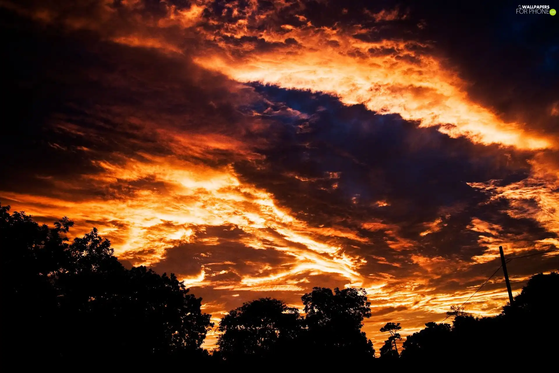 color, west, sun, clouds